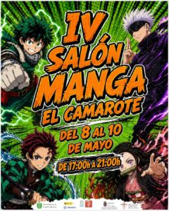 IV Salón de Manga en Centro Juvenil El Camarote 2024