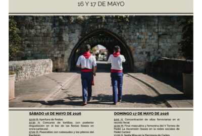 Fiestas de la Ascensión en Cartes, 16 y 17 de mayo 2026