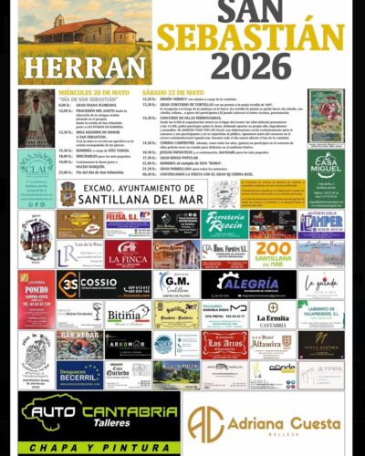 San Sebastián 2026 en Herrán, Santillana del Mar