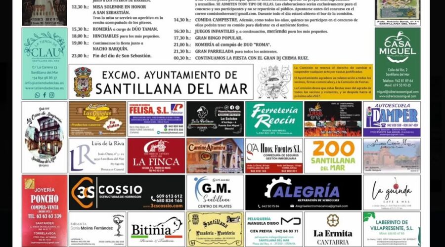 San Sebastián 2026 en Herrán, Santillana del Mar