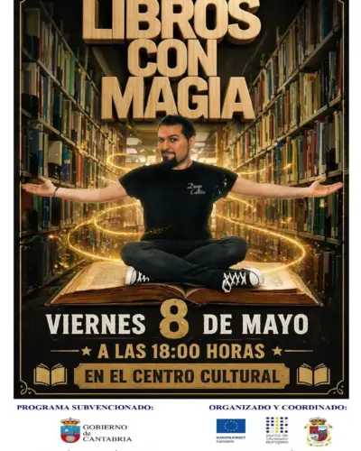 Libros con Magia en Centro Cultural, Argoños
