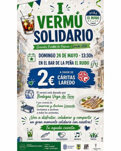 Vermú Solidario en Bar de la Peña El Ruido, Laredo
