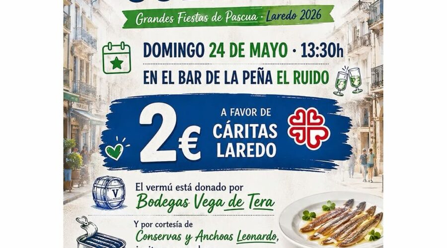 Vermú Solidario en Bar de la Peña El Ruido, Laredo