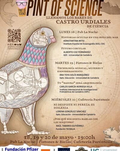 Pint of Science 2026 en Castro Urdiales: Charlas de Ciencia en Bares