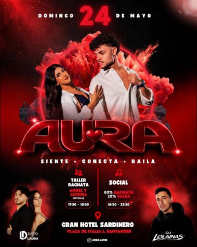 AURA LATÍN en Gran Hotel Sardinero, Santander