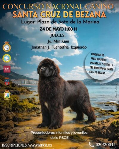 Concurso Nacional Canino en Santa Cruz de Bezana 2026