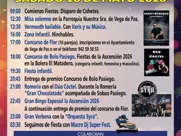 Grandes Fiestas de la Ascensión en Vega de Pas 2026