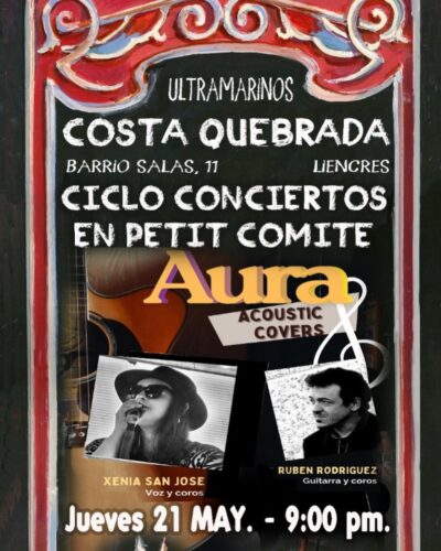 Concierto de Aura en Ultramarinos Costa Quebrada