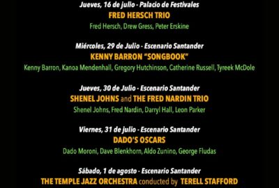 VII Festival de Jazz Santander 2026 en Escenario Santander