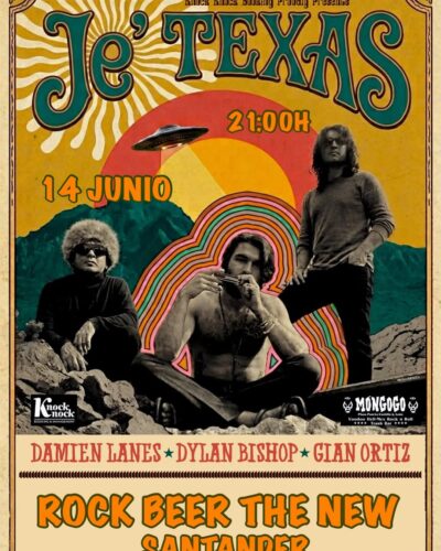Je’ Texas en directo en Rock Beer The New, Santander