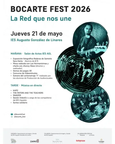 Bocarte Fest en IES Augusto González de Linares 2026
