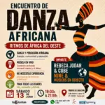 Taller de Danza Africana en La Fábrica de Creación