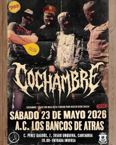 Cochambre en directo en A.C. Los Bancos de Atras