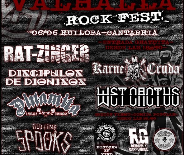 Valhalla Rock Fest 2026 en Ruiloba, Cantabria