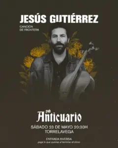 Jesús Gutiérrez en directo en Pub Anticuario