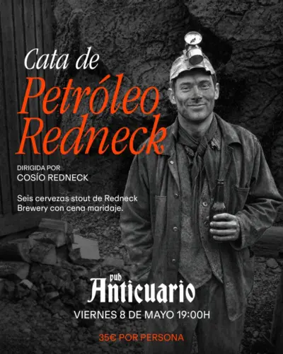 Cata Redneck en Pub Anticuario, Madrid