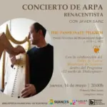Concierto de arpa renacentista con Javier Sáinz en Suances