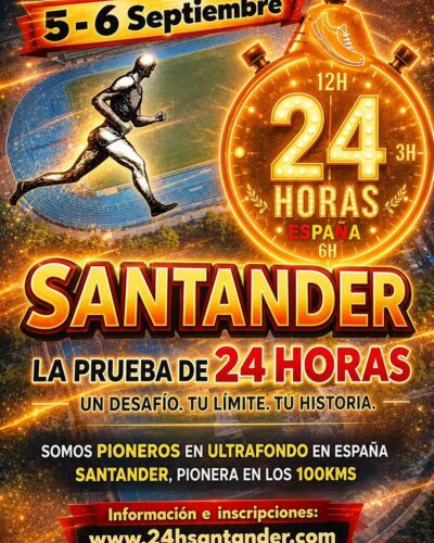24 Horas de Santander en Complejo Deportivo Ruth Beitia, Santander