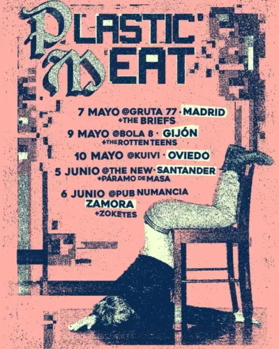 Plastic Meat en directo en Madrid, Gijón, Oviedo, Santander y Zamora