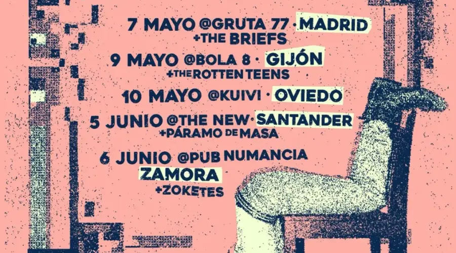 Plastic Meat en directo en Madrid, Gijón, Oviedo, Santander y Zamora