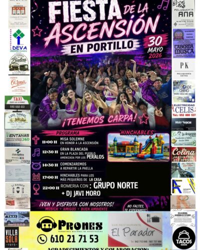 Fiesta de la Ascensión en Portillo, Cantabria 2026
