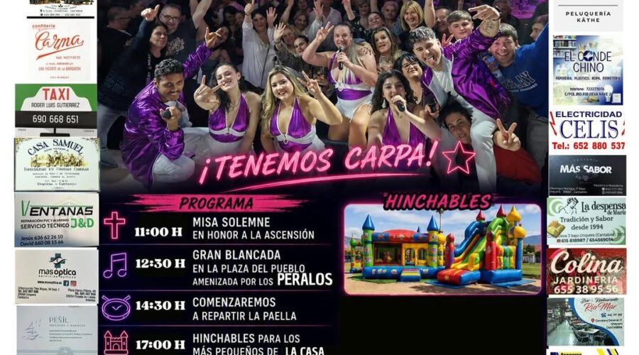 Fiesta de la Ascensión en Portillo, Cantabria 2026