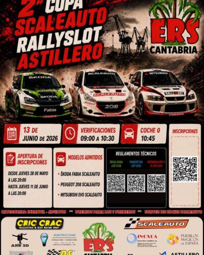 2ª Copa Scaleauto Rallyslot en Astillero