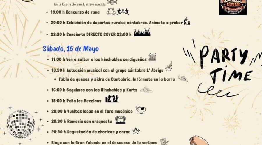 Fiestas de San Isidro en Cerdigo, Castro-Urdiales 2026