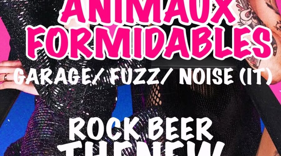 Animaux Formidables y Dogg en directo en Rock Beer Thenew