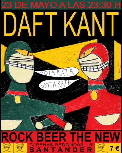 Daft Kant en directo en Rock Beer The New