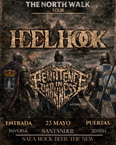 Concierto de Heelhook y Penitence in Darkness en Rock Beer The New