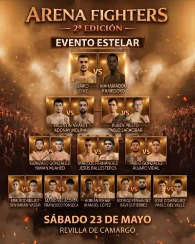 Arena Fighters II en Pabellón Revilla de Camargo, Camargo