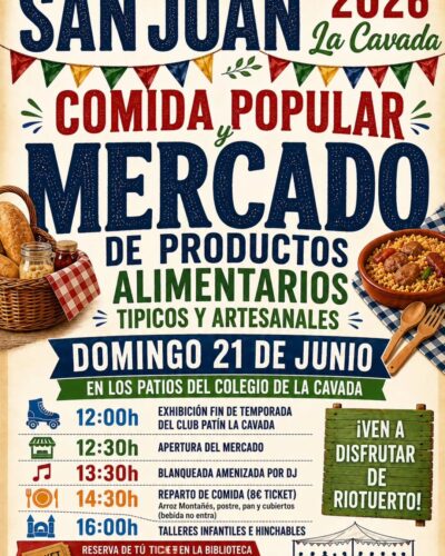 San Juan 2026 en La Cavada: Mercado, Comida Popular y Tradición en Riotuerto