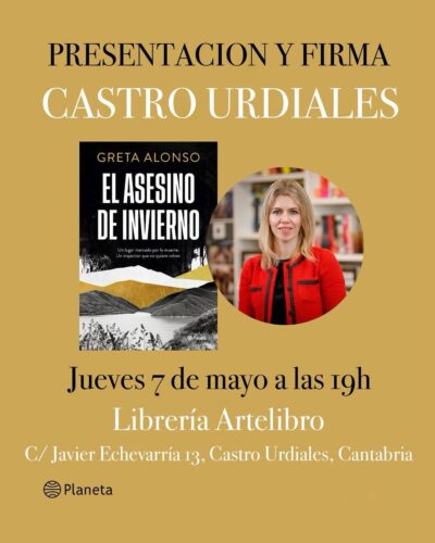 Presentación de El Asesino de Invierno en Librería Artelibro 2025