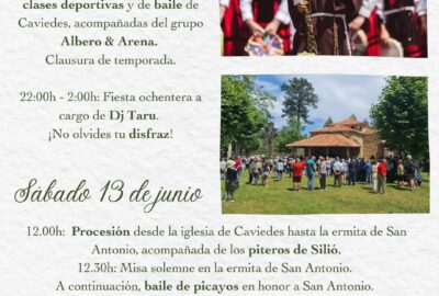 San Antonio 2026 en Caviedes: Festival, Romería y Verbena