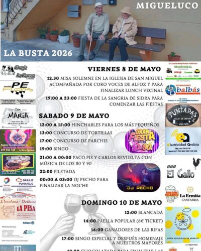 Fiestas Populares de San Migueluco en La Busta, Alfoz de Lloredo