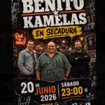 Concierto de Benito Kamelas en directo en Secadura