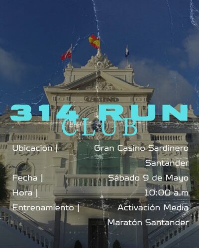 Activación previa a la Media Maratón de Santander en Gran Casino del Sardinero