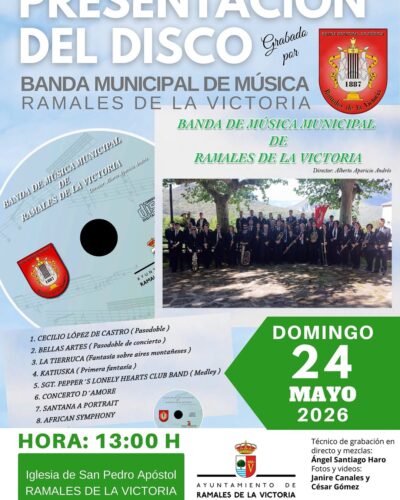 Concierto Banda Municipal de Música de Ramales de la Victoria en la Iglesia de San Pedro Apóstol