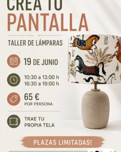 Taller de Lámparas en Gandarilla, San Vicente de la Barquera