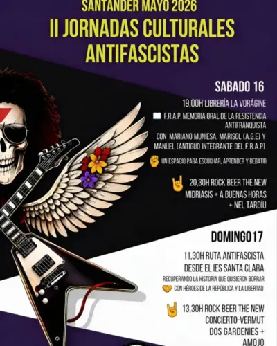 Nel Tardíu, Midriasis y A Buenas Horas en Rock Beer The New