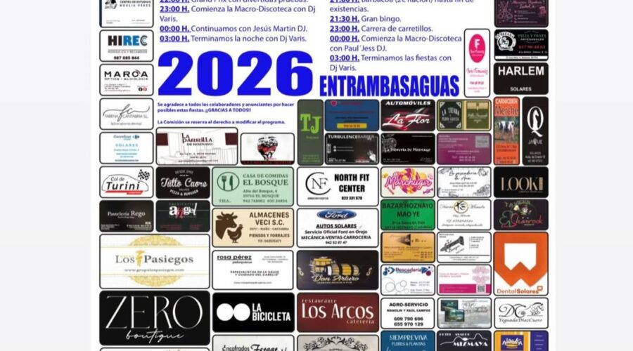 Fiestas de la Juventud en Entrambasaguas 2026