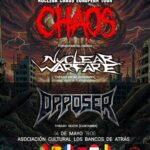 Concierto de Chaos, Nuclear Warfare y Opposer en Asociación Cultural Los Bancos de Atrás
