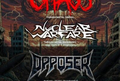Concierto de Chaos, Nuclear Warfare y Opposer en Asociación Cultural Los Bancos de Atrás