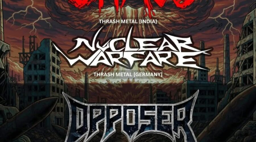 Concierto de Chaos, Nuclear Warfare y Opposer en Asociación Cultural Los Bancos de Atrás