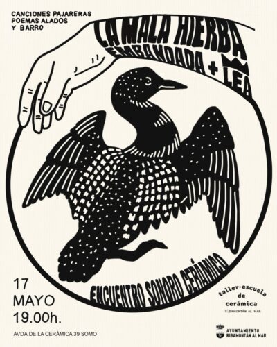 La Mala Hierba Embandada y LEA en Taller de Cerámica de Somo