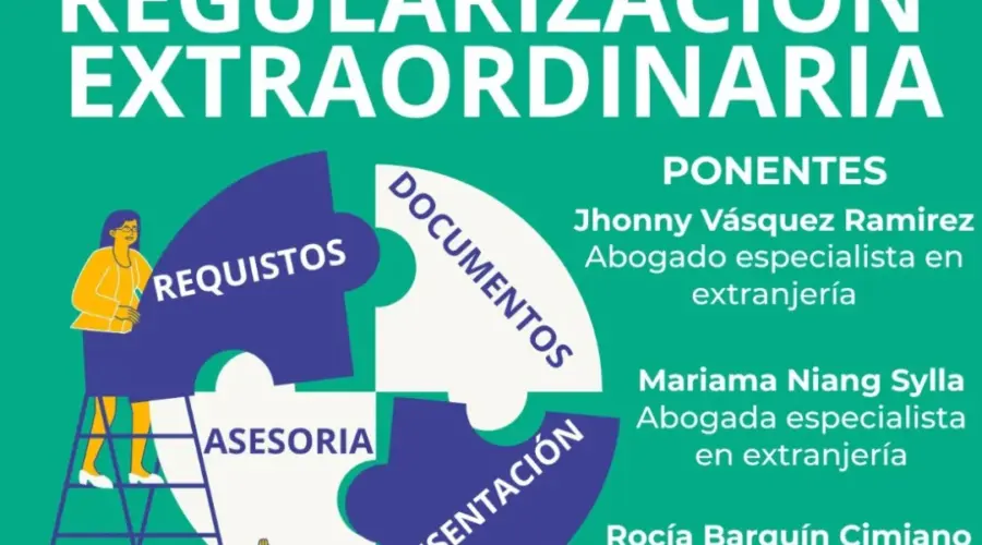Información y asesoramiento sobre la regularización extraordinaria 2026 en Aula 1, Facultad de Educación
