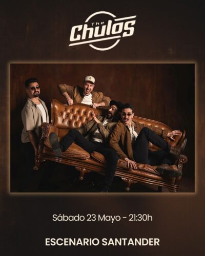 The Chulos en directo en Escenario Santander