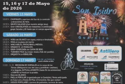 Fiestas de San Isidro Labrador en Guarnizo 2026
