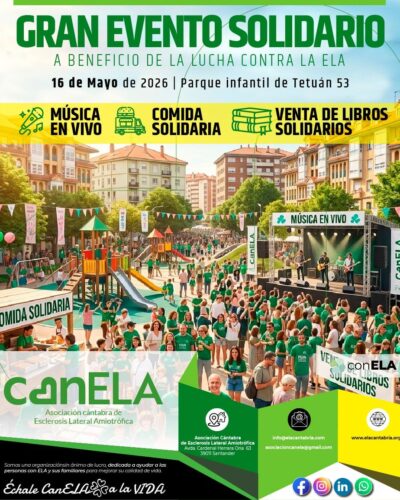Gran evento solidario Asociación CanELA en Santander 2026